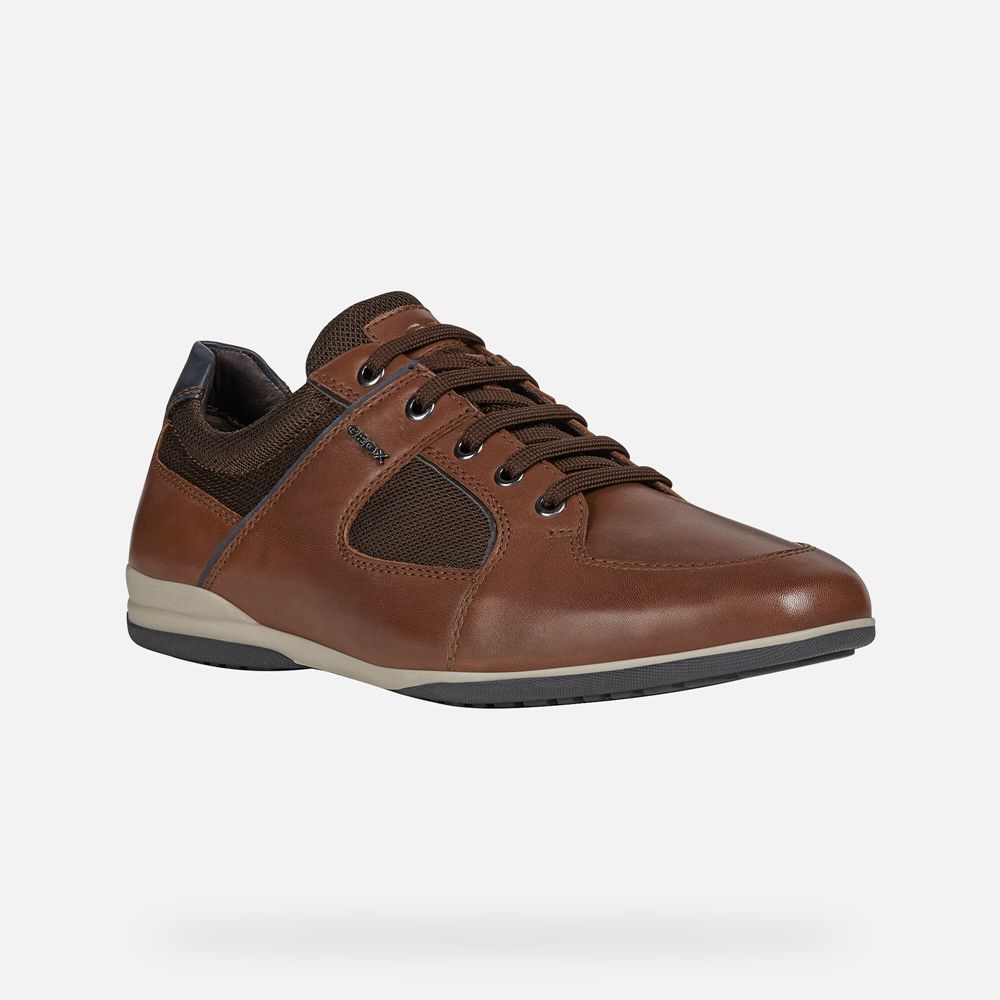 Sapatos Casuais Geox Homem Marrom - Timothy - GDPTC6147